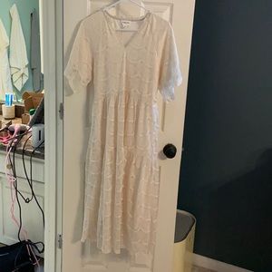 Cream Bohemian lace dress new with tag